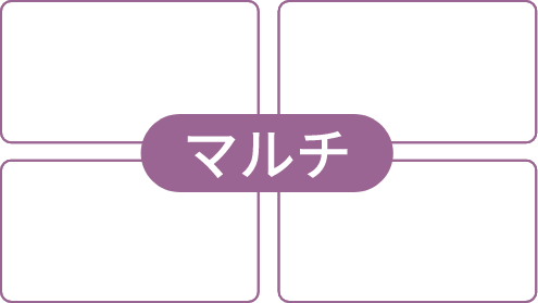 マルチディスプレイ対応
